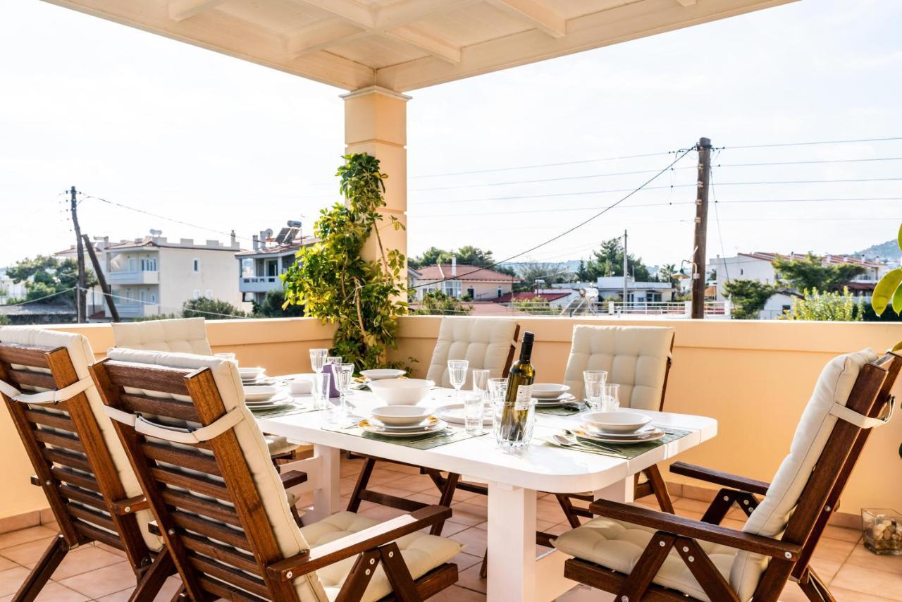 Coastline Maisonette Near Athens Airport And Rafina Port อาร์เตมีดา ภายนอก รูปภาพ